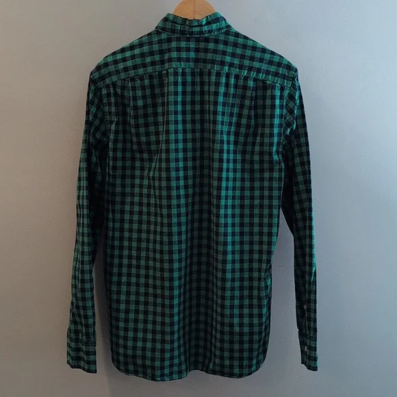 J. Crew Men's Medium Slim Fit Flex Washed Long Sleeve Button Down Style #BE208 - Picture 3 of 15